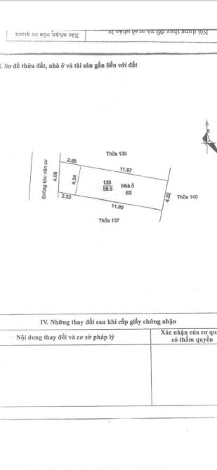 Bán nhà 3 tầng ngõ phố Nguyễn Chí Thanh, ph Tân Bình, TP HD, 58.5m2, mt 4.08m, ngõ thông o - 8