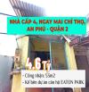 CHỦ BÁN GẤP CĂN NHÀ NGAY CĂN HỘ EATON PARK, MAI CHÍ THỌ, QUẬN 2 - 53m2 - 4.6 TỶ