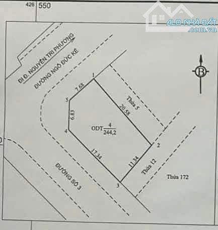 🅰️Cần bán gấp đất mặt tiền Ngô Đức Kế Phường 7 Vũng Tàu. Giá 30 tỷ - 6