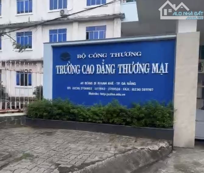 🔥 Nhà 3 tầng mặt tiền đường Dũng Sĩ Thanh Khê , đối diện trường Cao Đẳng Thương Mại