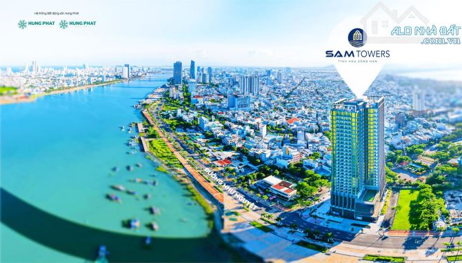 QUỸ CĂN CUỐI CÙNG TỪ CĐT - CĂN HỘ SAM TOWERS TRỰC DIỆN SÔNG HÀN - NGÂN HÀNG CHO VAY 85% -