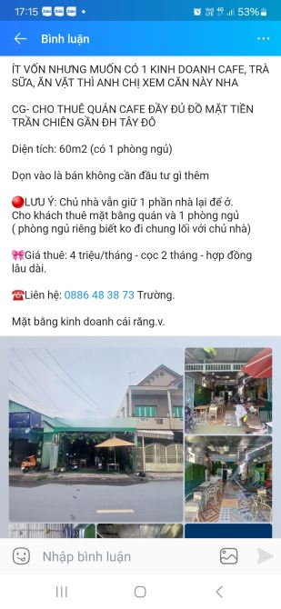 Ít vốn những vẫn kinh doanh cafe được nha anh chị - 1