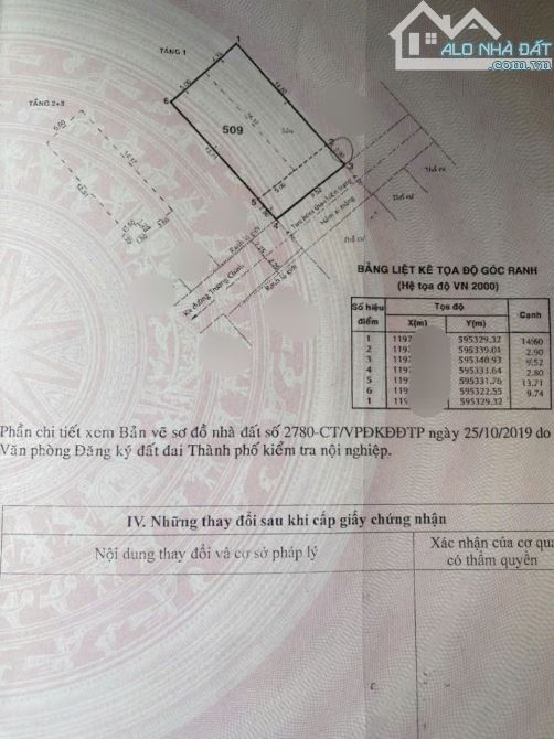 Bán nhà 1/ Trường Chinh, Q12. DT 9,5x18m, CN 164m, 3tấm, HXH 5m, giá 13tỷ - 1