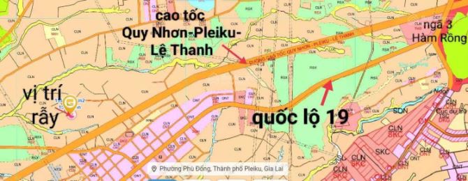 Bán 1hecta rẫy cafe 7 năm thuộc TP Pleiku đường betong 6m - 1