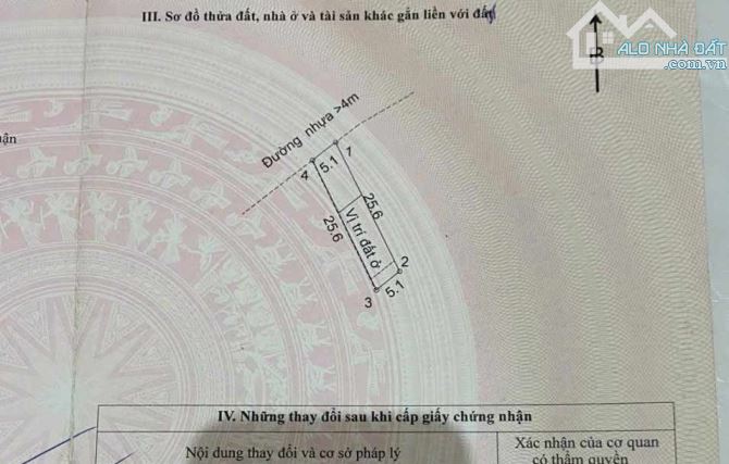 Bán lô đất thị xã tóc tiên,phí mỹ,bà rịa vũng tàu 5x26=128m2 - 1