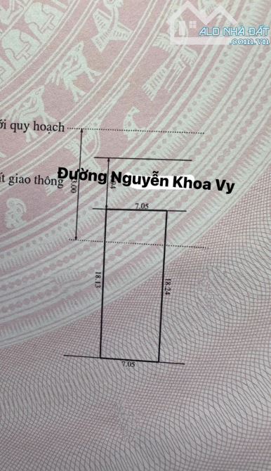 🎯🎯CẦN BÁN ĐẤT MẶT TIỀN NGUYỄN KHOA VY, PHƯỜNG VĨ DẠ - 1