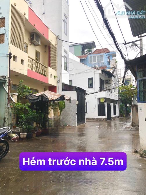 Bán nhà 4Tầng gần 40m2 (3P ngủ) hẻm trước nhà 7.5m, OTO VÀO NHÀ, đường Nguyễn Thái Sơn - 2