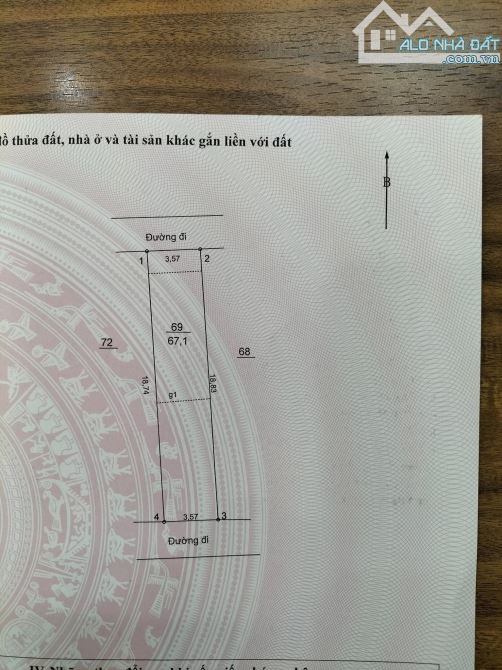 BÁN ĐẤT P.LÔ QUÂN ĐỘI - LIÊN NINH - THANH TRÌ 67M 2MẶT NGÕ ÔTÔ TRÁNH BÁN RẺ 6.8 TỶ - 2