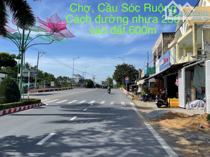 Bán Đất Hẻm Nhựa 256 Đường 30/4 Long Đức TP Trà Vinh