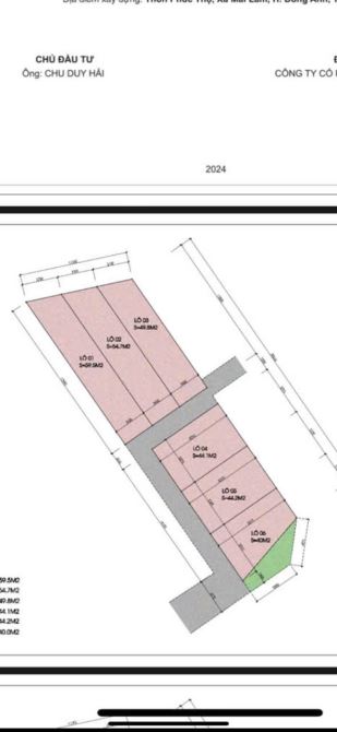 BÁN NHANH PHÚC THỌ, MAI LÂM ,ĐÔNG ANH. KHU VỰC ĐANG PHÁT TRIỂN MẠNH. 59,5M X 4T. Ô TÔ VÀO