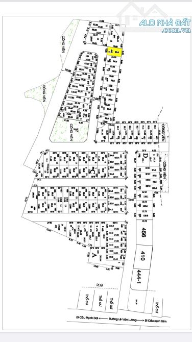 Đất full Thổ Cư 5x16M, KDC Rạch Tôm, 1674 Lê Văn Lương, Nhà Bè