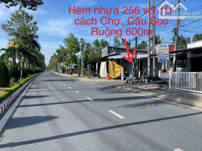 Bán Đất Hẻm Nhựa 256 Đường 30/4 Long Đức TP Trà Vinh - 1