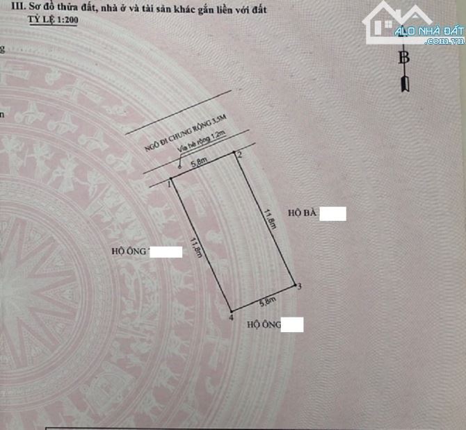 Bán đất 68m2 đường 5m Trại Chuối, Hồng Bàng vị trí đẹp. - 2