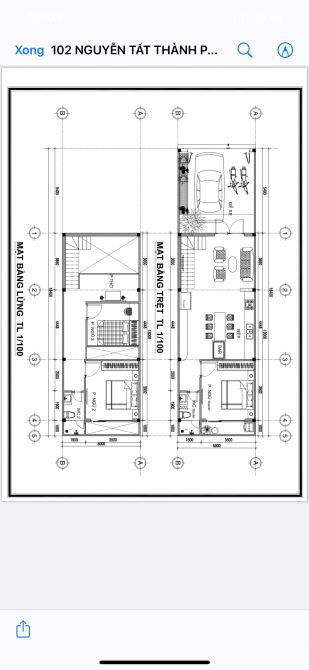 Bán nhà mới xây hẻm 102 Nguyễn Tất Thành 1 trệt 1 lửng full nội thất - 5