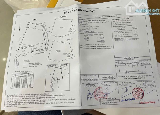 Bán nhà Mt thụt Nguyễn chí thanh F4 Q11 16x18 4 tầng 21 phòng 39t5 còn tl