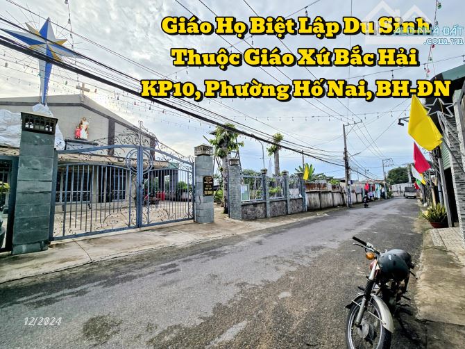 1,599🧄 - LÔ ĐẤT Sổ Riêng Thổ Cư Đường Xe Hơi Gần Nhà Thờ Du Sinh - KP10 Phường Hố Nai, BH