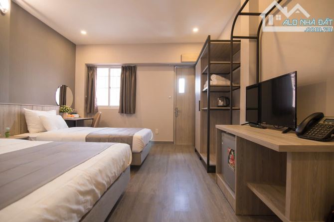 HOTEL 8 Tầng - 18p - MT Cô Giang, P.Cô Giang,  Q.1 - DT: 4m x 20m - Gia: 47 Ty - 10