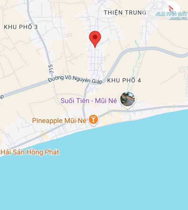 1000m2 đường nhựa Hồ Quang Cảnh, cách Võ Nguyên Giáp 650m, cách biển 1,5 km - 1