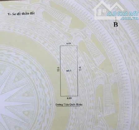 BÁN NHÀ PHÂN LÔ ĐẸP PHỐ TRẦN QUỐC HOÀN, 51M SỔ, 4 TẦNG, Ô TÔ TRÁNH, NGÕ THÔNG, 18.9 TỶ - 1