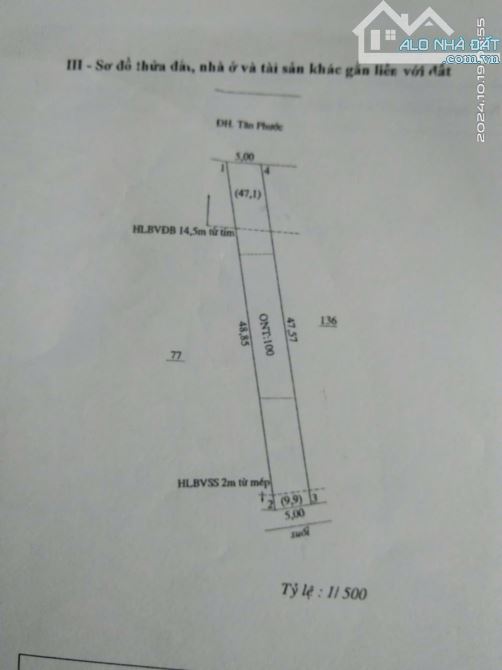 Còn vài nền Tân Phước đường 29m 5x48 Tc 100m giá 380tr - 1