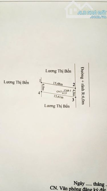 Chính chủ gửi bán lô đất mặt đường thôn Đông rộng 6m - Lâm Động - Thuỷ Nguyên - 2