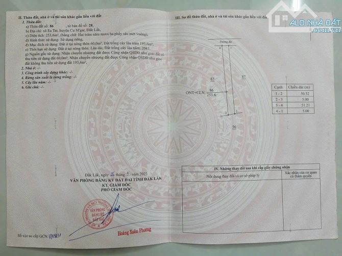 cần tiền tiêu tết hạ giá bán 3 nền đất thổ cư xã Ea tar Cư M’gar Đăklak - 6