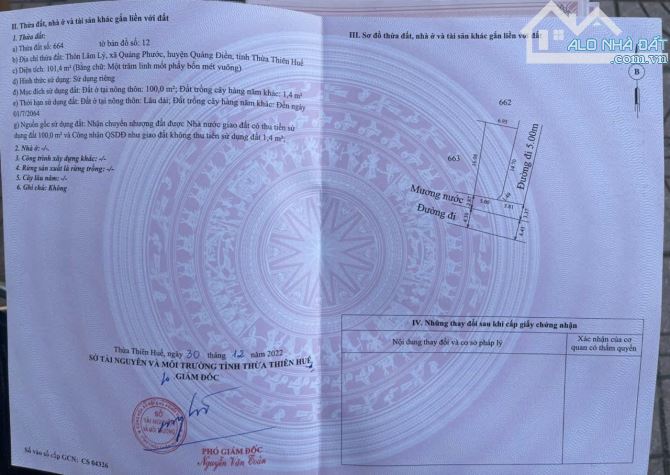 Quảng Phước 2 mặt tiền - Cạnh trường tiểu học và mầm non, khu đông dân cư giá 350tr
