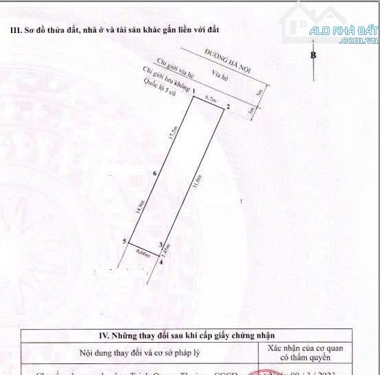 bán đất 216m2 tại mặt đường Hùng Vương, Hồng Bàng giá 11 tỷ