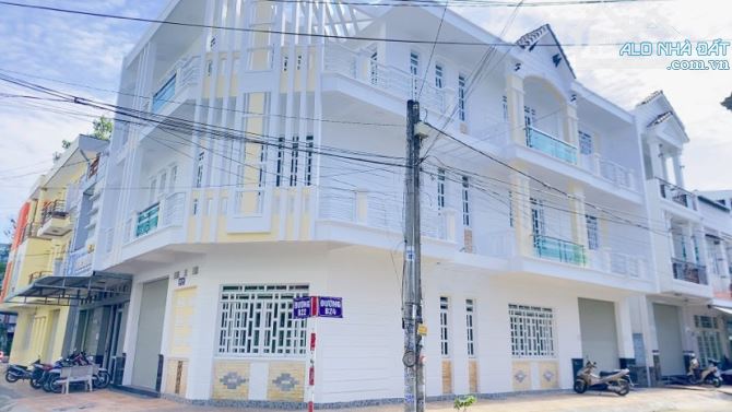 Cho thuê nhà 450 m2  góc 2 mặt tiền KDC 91B  tiện văn phòng