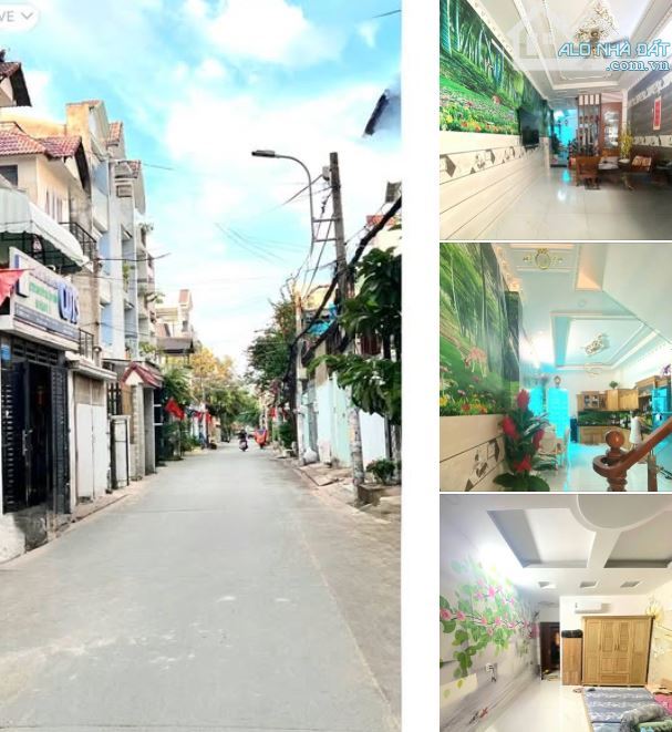 GÒ XOÀI - NHÀ ĐẸP Ở LIỀN - 72M2 - HẺM XE TẢI ĐUA - 4TẦNG - 4PN