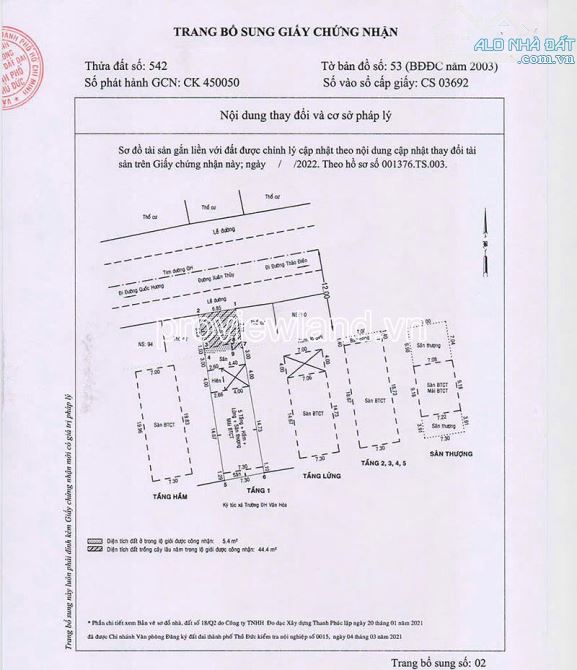 Bán nhà Thảo Điền mặt tiền Xuân Thuỷ, 213m2 đất, 1 hầm + 5 tầng, sổ hồng sạch - 3