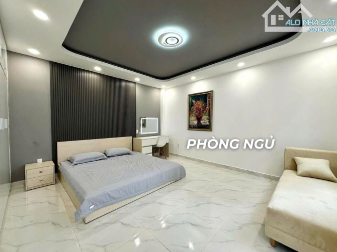 ⭐️ TRUNG TÂM BÌNH THẠNH 💥 4 TẦNG BTCT FULL NỘI THẤT ⭐️ 52m2 - HẺM XE HƠI NGỦ TRONG NHÀ💥 - 3