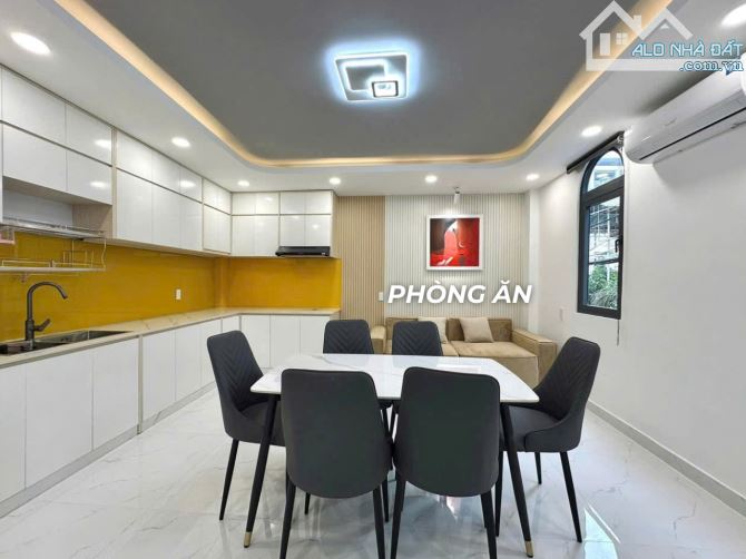 ⭐️ TRUNG TÂM BÌNH THẠNH 💥 4 TẦNG BTCT FULL NỘI THẤT ⭐️ 52m2 - HẺM XE HƠI NGỦ TRONG NHÀ💥 - 4