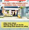 BÁN NHÀ MẶT TIỀN ĐƯỜNG SỐ 8 - GẦN UBND TRƯỜNG THỌ, THỦ ĐỨC - 49m2 - 4.8 TỶ