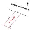 Bán 73m2 đất mặt đường Hoàng Văn Bá - Hưng Lộc