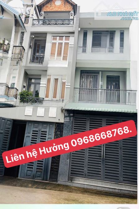 Bán Nhà Q12 Sát Khu Dân Cư An Sương - 63M2 - 3 Tầng - sân Thượng- Hẻm Xe Tải Thông. 6,4Tỷ.