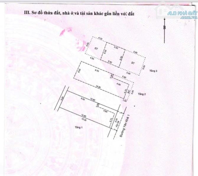 🔥BÁN GẤP NHÀ 3 TẦNG YÊN KHÊ 1, SÁT NGUYỄN TẤT THÀNH, GIÁ CHỈ 5,X TỶ