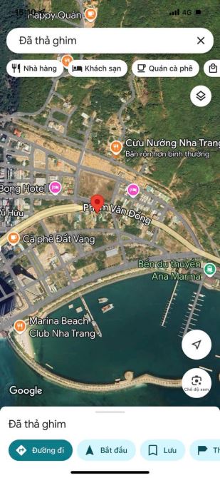 Bán lô đất mặt tiền đường Phạm Văn Đồng - P. Vĩnh Hòa - TP. Nha Trang - T. Khánh Hòa