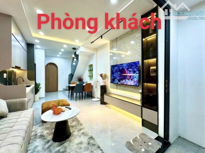 Siêu phẩm Nguyễn Văn Đậu P11, sát mặt tiền, nhà đẹp 3PN full NT 39m2 (3.6x11) Chỉ 5.5 tỷ