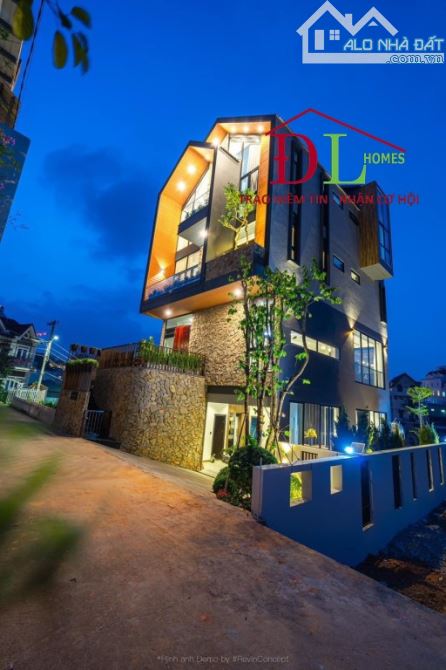 BÁN NHANH villa Triệu Việt Vương Đà Lạt full nội thất cao cấp, view thành phố mộng mơ . - 1