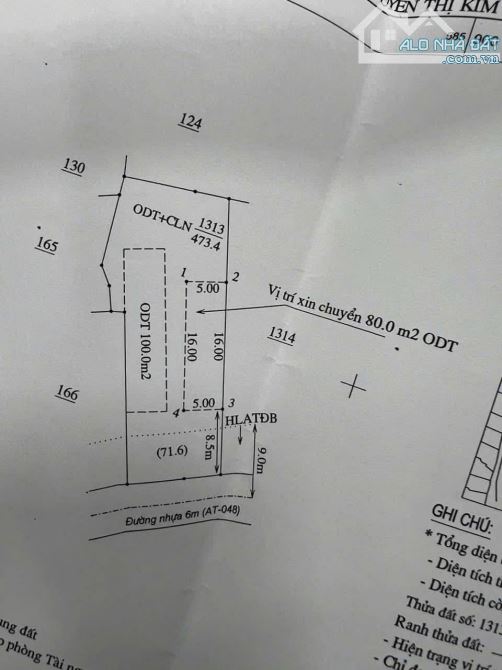 Cần bán gấp mảnh đất diện tích 473m2 giá 1ty400triệu - 1