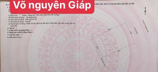 Đất mặt tiền đường Võ Nguyên Giáp giá rẻ! - 4