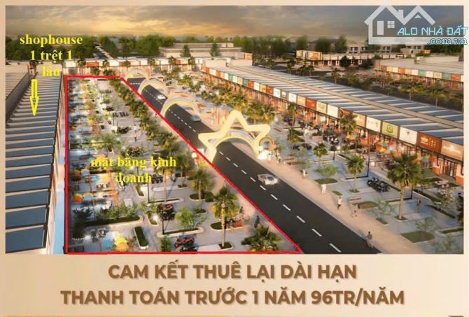 Bán đất được thêm shop kinh doanh ngay 3-8tr/ tháng - DT 150m2 đường 25m 1,440 Sổ Hồ - 2