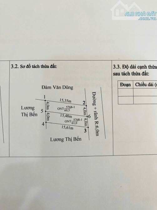 Bán Lô Đất Mặt Đường Thôn Đông, Lâm Động, 60m2, Ngang 4m, Đường Rộng 6m, Giá 1,6x tỷ - 4