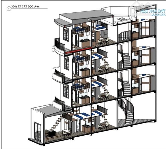 Mặt Tiền Nguyễn Thượng Hiền DT 90m2 x 4 Tầng- 3 Mặt Ô Tô - 6