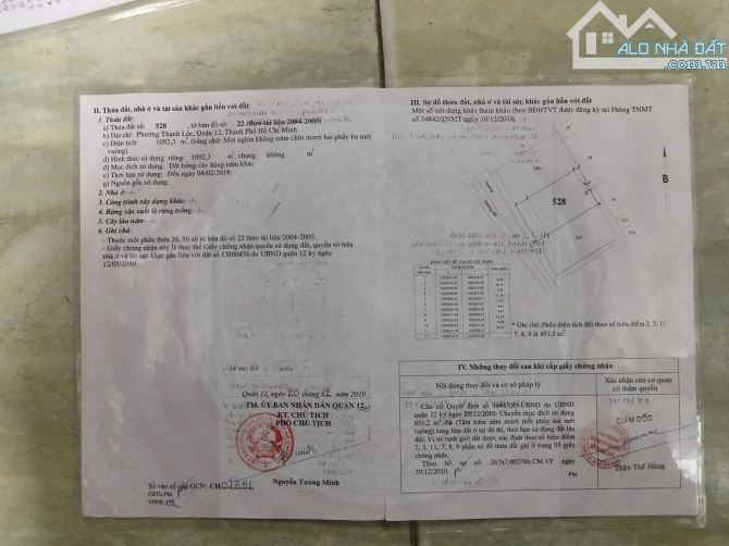 Đất sổ hồng, DT:4x16m=2,83tỷ.đường TL 19, Q.12. - 8