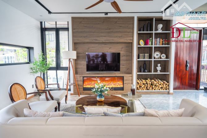 BÁN NHANH villa Triệu Việt Vương Đà Lạt full nội thất cao cấp, view thành phố mộng mơ . - 9