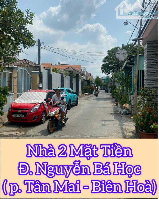 Bán nhà mặt tiền đường Nguyễn Bá Học P. Tân Mai