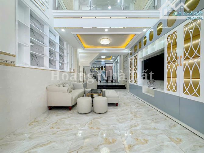 NHÀ HẺM XE HƠI HUỲNH TẤN PHÁT, 4 TẦNG, 4x17M, 7.09 TỶ - 1