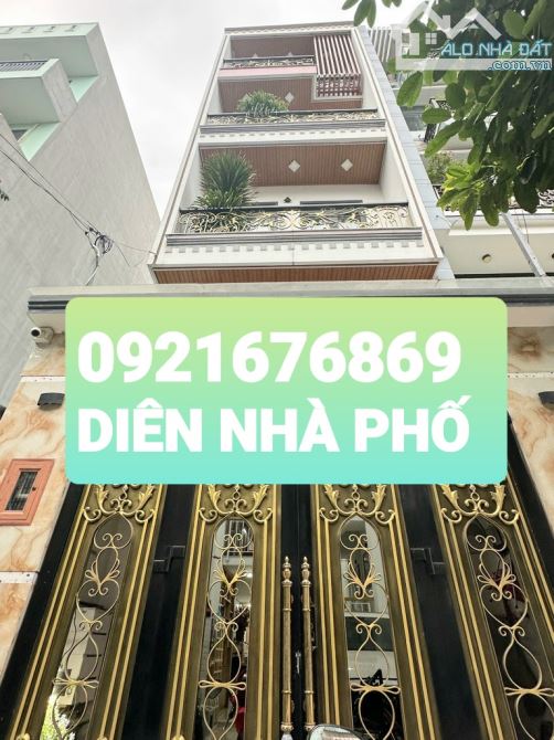 NHÀ 5 TẦNG - HẺM 12M ÔTÔ TRÁNH NHAU - VỈA HÈ 2 BÊN ĐƯỜNG PHẠM VĂN CHIÊU. P14 .GV + DT 70M - 1